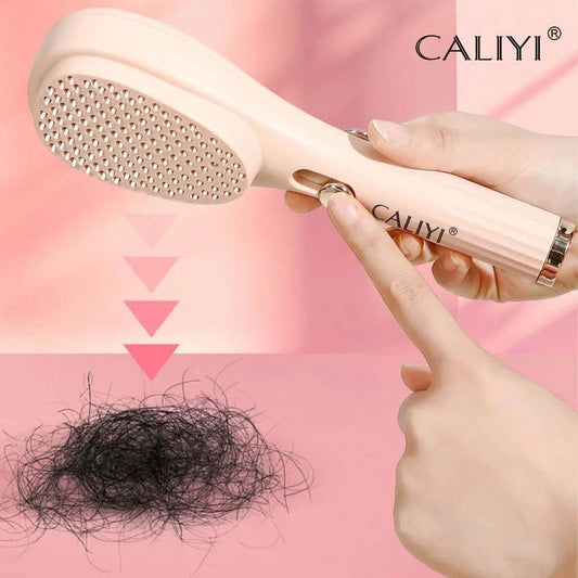 Caliyi Telescopic Magic Comb - Non-Stick Portable Hair Brush for Fluffy Hairstyles & Anti-Static Styling