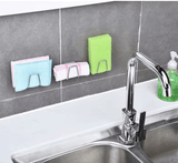 1PC Stainless Steel Sink Sponge Holder – Self-Adhesive Drying Rack & Kitchen Organizer 1PC Stainless Steel Sink Sponge Holder – Self-Adhesive Drying Rack & Kitchen Organizer
