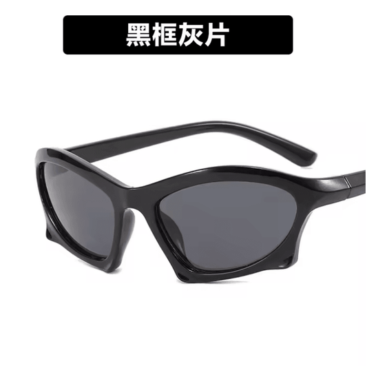🔥 2025 Hip Hop Punk Sunglasses – Polygon UV400 Vintage Shades for Men & Women