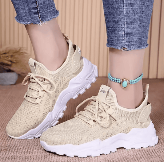 2025 New Arrival Women’s Chunky Sneakers – Lightweight Soft Fashion Walking Shoes for Sport, Gym & Workout