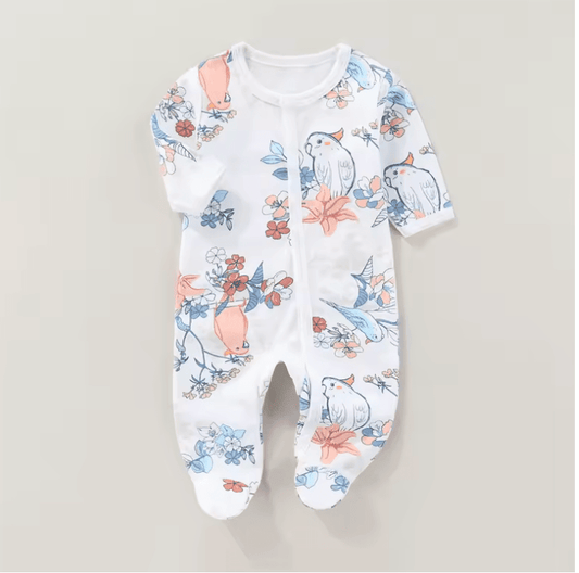 2025 New Baby Bodysuit – Soft Cotton Romper for Boys & Girls – Autumn/Summer Infant Jumpsuit for Newborns (0–9 Months)