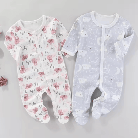 2025 New Baby Bodysuit – Soft Cotton Romper for Boys & Girls – Autumn/Summer Infant Jumpsuit for Newborns (0–9 Months)