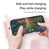 Mini Power Bank 5000mAh - Portable External Battery Charger for iPhone, Samsung, Xiaomi Mini Power Bank 5000mAh - Portable External Battery Charger for iPhone, Samsung, Xiaomi