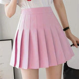 Women’s Korean Pleated Mini Skirt Shorts – High-Waist Kawaii Style for Ladies Women’s Korean Pleated Mini Skirt Shorts – High-Waist Kawaii Style for Ladies