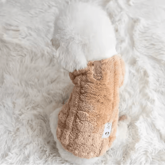 Soft Fleece Dog Clothes - Winter Warm Pullover for Small Dogs and Puppies