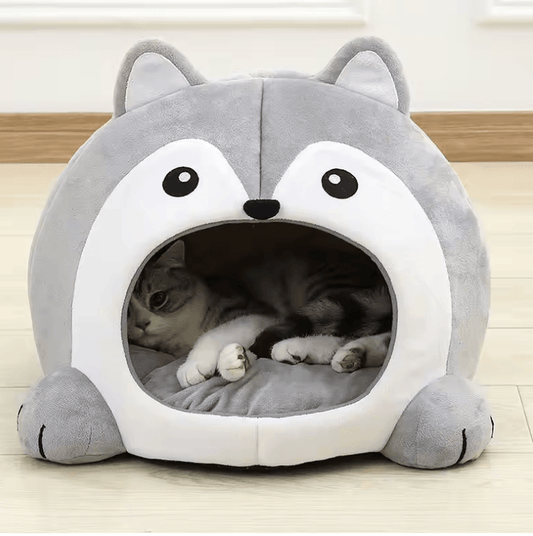 Very Soft Cat Bed - Pet Basket & Lounger for Cats and Small Dogs