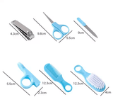 Baby Care Set - Safe Nail Clippers, Soft Comb & Grooming Brush Kit for Baby Care Baby Care Set - Safe Nail Clippers, Soft Comb & Grooming Brush Kit for Baby Care