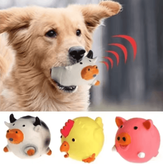 Pet Dog Vocal Toy - Interactive Squeaky Toy for Fun and Play