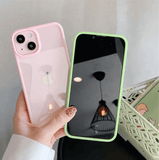 Candy Shockproof Silicone Bumper Case – Transparent Protective Back Cover for iPhone Candy Shockproof Silicone Bumper Case – Transparent Protective Back Cover for iPhone