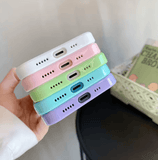 Candy Shockproof Silicone Bumper Case – Transparent Protective Back Cover for iPhone Candy Shockproof Silicone Bumper Case – Transparent Protective Back Cover for iPhone