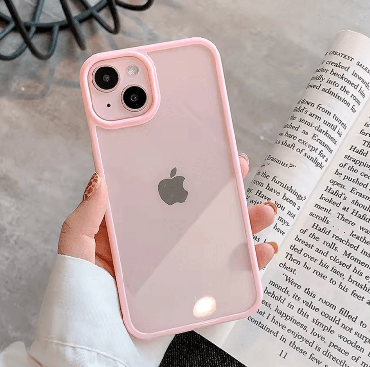 Candy Shockproof Silicone Bumper Case – Transparent Protective Back Cover for iPhone Candy Shockproof Silicone Bumper Case – Transparent Protective Back Cover for iPhone