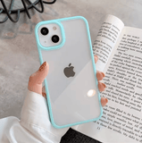 Candy Shockproof Silicone Bumper Case – Transparent Protective Back Cover for iPhone Candy Shockproof Silicone Bumper Case – Transparent Protective Back Cover for iPhone