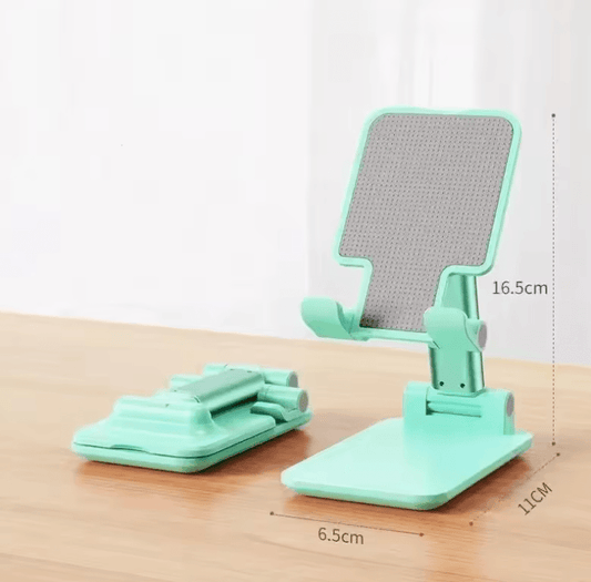 Foldable Mobile Phone & Tablet Holder – Adjustable Desktop Stand for All Devices