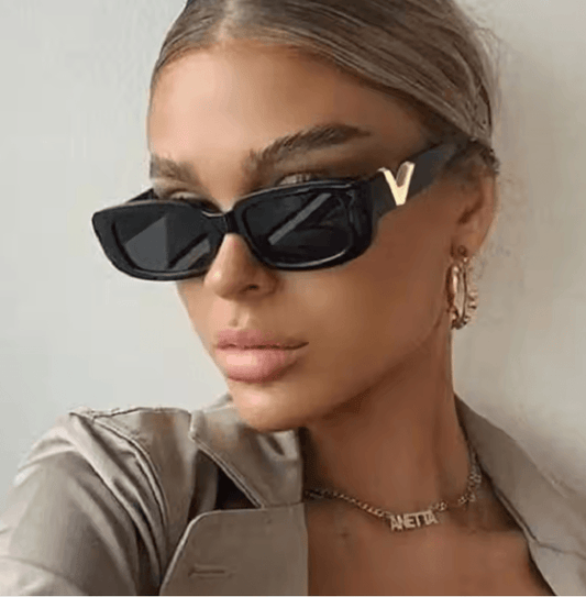 2025 Rectangular Sunglasses – New Women’s Brand Small Frame Shades