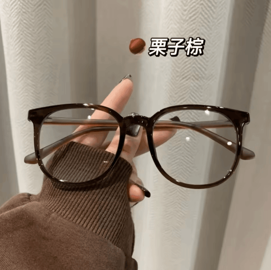 Transparent Computer Glasses for Women & Men – Anti Blue Light Round & Square Eyewear Blocking Glasses