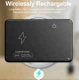 Ultra-Thin Wireless Charging Wallet Tracker Card – Waterproof GPS Locator, Apple Find My Compatible Ultra-Thin Wireless Charging Wallet Tracker Card – Waterproof GPS Locator, Apple Find My Compatible
