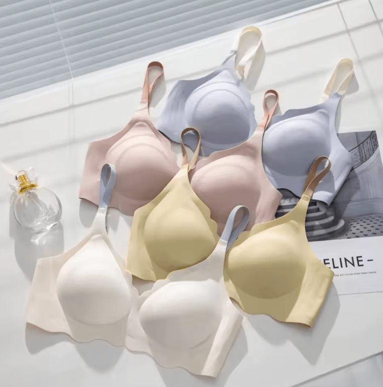 No Trace Women’s Comfort Bra – Wire-Free, Adjustable Sling, Thin Section, Upper Support, Beauty Back, Seamless & Breathable Lingerie No Trace Women’s Comfort Bra – Wire-Free, Adjustable Sling, Thin Section, Upper Support, Beauty Back, Seamless & Breathable Lingerie