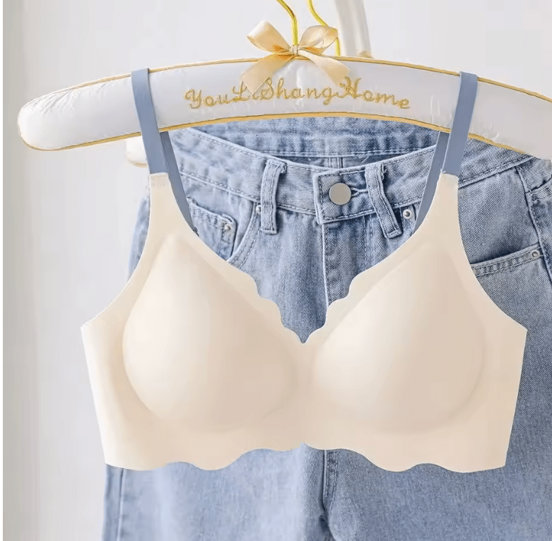 No Trace Women’s Comfort Bra – Wire-Free, Adjustable Sling, Thin Section, Upper Support, Beauty Back, Seamless & Breathable Lingerie No Trace Women’s Comfort Bra – Wire-Free, Adjustable Sling, Thin Section, Upper Support, Beauty Back, Seamless & Breathable Lingerie