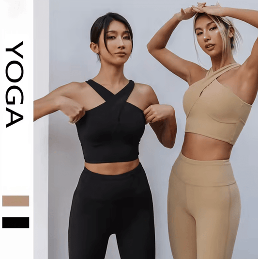 Mermaid Curve Seamless Push-Up Sports Bra for Women – Padded Yoga Crop Top | Stretch Fitness Camisole Tank | Workout & Dance Activewear