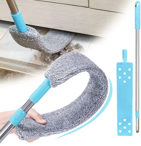 Long Handle Dust Mop for Floor & Ceiling Cleaning – Bed Bottom & Sofa Dust Remover Brush | Multi-Angle Household Cleaning Tool