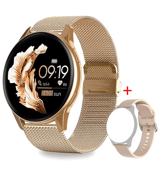 Smart Watch for Men & Women – Wireless Call & Dial, Multi-Sport Mode, Message Alerts, Custom Wallpaper, Compatible with iPhone & Android