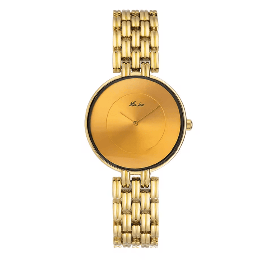 Women’s Light Luxury Business Watch – Retro Metal Bracelet Quartz Watch – Simple Waterproof Fashion Clock for Ladies