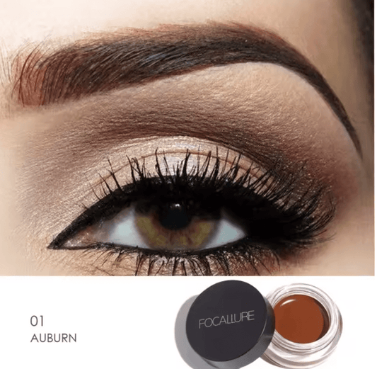 FOCALLURE Eyebrow Cream Gel – Waterproof Long-Lasting Brow Pomade with Brush – Smudge-Proof Eyebrow Enhancer for Women’s Makeup – Wholesale Pack Available