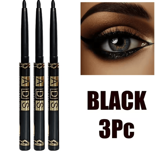 3PCS Waterproof Liquid Eyeliner Pen Set – Quick-Dry, Long-Lasting Matte Formula – Anti-Smudge, Smooth Application Eyeliner Pencils for Precise Eye Makeup