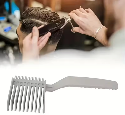 Hair Styling Positioning Comb – Men’s Long Handled Comb for Home & Salon Use – Professional Hair Styling Tool