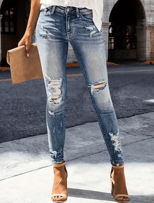 Women’s High Waist Stretch Slim Fit Jeans –  Collection  Denim Pants for Casual & Smart Looks