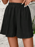 Women’s High Waist Solid Shorts – 2025 Spring Summer Fashion Casual Beach Holiday Outfit – Lightweight Short Pants for Daily Wear Women’s High Waist Solid Shorts – 2025 Spring Summer Fashion Casual Beach Holiday Outfit – Lightweight Short Pants for Daily Wear
