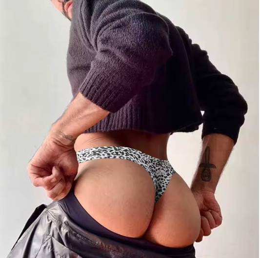 Men’s Sissy G-String Thong – Sexy Transparent Micro Underwear & Lingerie Briefs