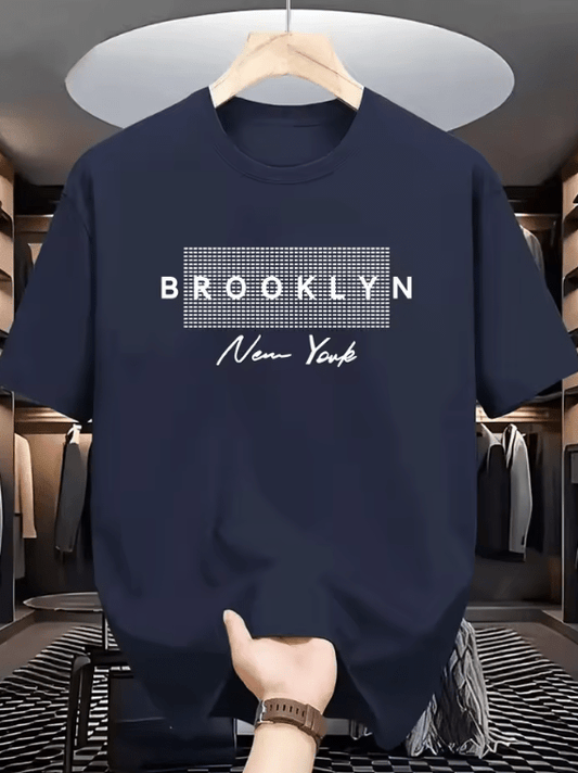 2025 Men’s Lightweight Sports T-Shirt – Y2K Style Short Sleeve Tee, 100% Cotton, Breathable Summer Comfort, Trendy & Versatile Fashion Top