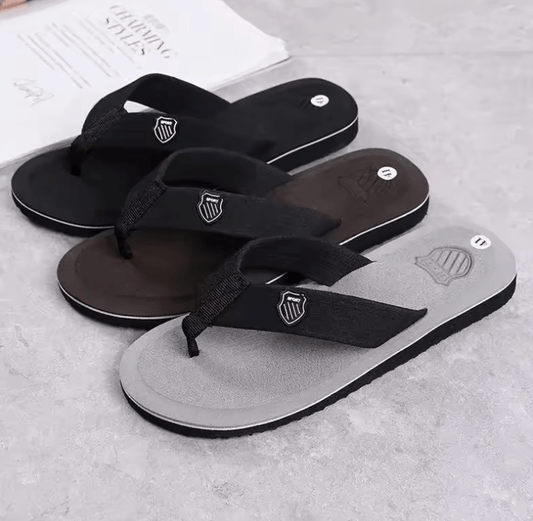 2025 Men’s Beach Sandals – Lightweight Non-Slip EVA Slides for Indoor & Outdoor
