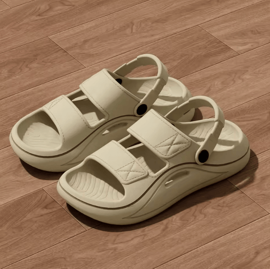 Men’s Summer EVA Sandals – Thick Sole Non-Slip Beach Slides | Lightweight Indoor Outdoor Flip Flops