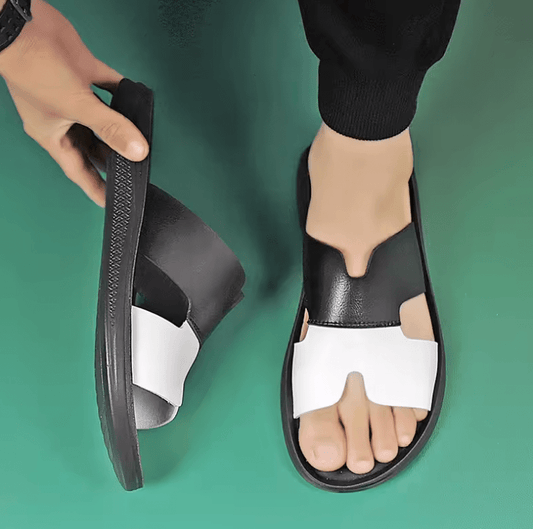 Men’s Trendy Indoor Summer Slippers – Anti-Slip, Soft Bottom & Deodorizing | Comfortable Polyurethane Sole Home & Beach Slides