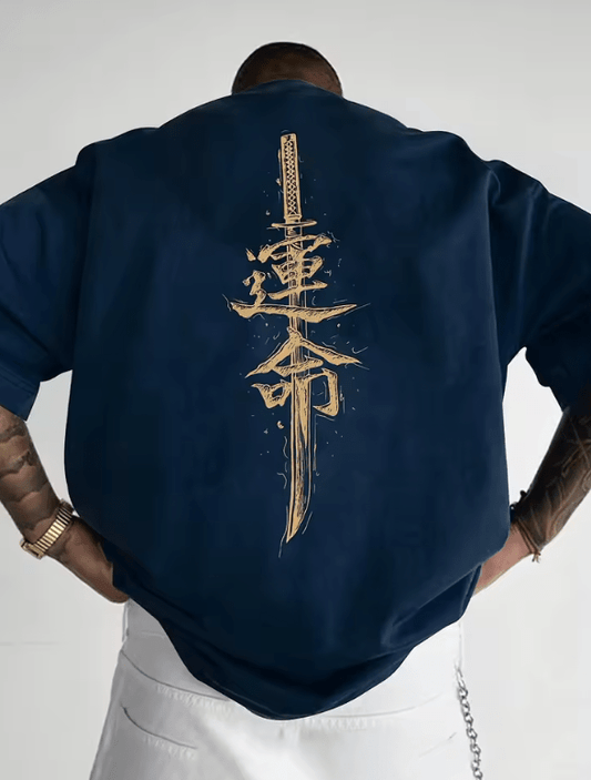 Men’s Pure Cotton Printed T-Shirt – Crew Neck Summer Basic Tee 2025