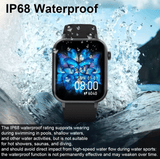 Smartwatch, custom wallpaper, call/message alerts, wireless calling, unisex sports watch, for Android and iPhone Smartwatch, custom wallpaper, call/message alerts, wireless calling, unisex sports watch, for Android and iPhone