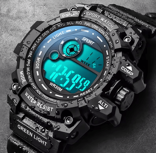 Men's LED Digital Sport Watch Luminous Waterproof