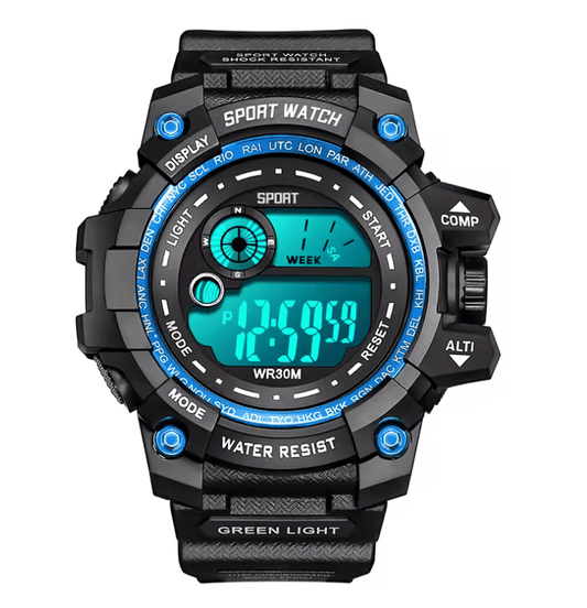 Men's LED Digital Sport Watch Luminous Waterproof