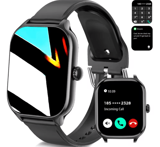 LAXASFIT H9 Smartwatch with Bluetooth Calls & Custom Faces