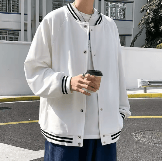 Men’s & Women’s High-Street Windbreaker – Loose Baseball Jackets, Lightweight Autumn & Spring Coats