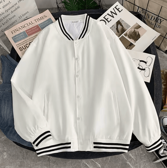 Men’s & Women’s High-Street Windbreaker – Loose Baseball Jackets, Lightweight Autumn & Spring Coats