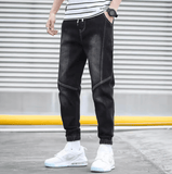 Men’s Harem Denim Cargo Pants - 2025 New Streetwear Joggers, Hip Hop Cotton Trousers Men’s Harem Denim Cargo Pants - 2025 New Streetwear Joggers, Hip Hop Cotton Trousers