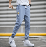 Men’s Harem Denim Cargo Pants - 2025 New Streetwear Joggers, Hip Hop Cotton Trousers Men’s Harem Denim Cargo Pants - 2025 New Streetwear Joggers, Hip Hop Cotton Trousers