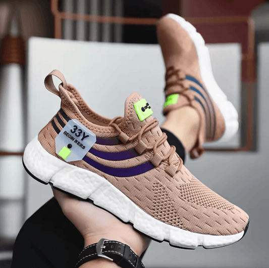 Luxury Sport Shoes for Men – Breathable Casual Sneakers for Summer Running & Walking