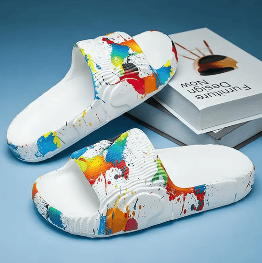 Men’s Summer Slippers – Creative Non-Slip Beach & Indoor Casual Slides