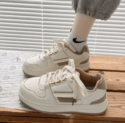 Rubber Soft Bottom Women’s Shoes – Unique Color Matching & Stylish Design