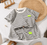 ☀️ 2Pcs Summer Outfit – Short Sleeve Tee & Shorts Set for Boys | Stylish & Comfy ☀️ 2Pcs Summer Outfit – Short Sleeve Tee & Shorts Set for Boys | Stylish & Comfy