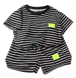 ☀️ 2Pcs Summer Outfit – Short Sleeve Tee & Shorts Set for Boys | Stylish & Comfy ☀️ 2Pcs Summer Outfit – Short Sleeve Tee & Shorts Set for Boys | Stylish & Comfy